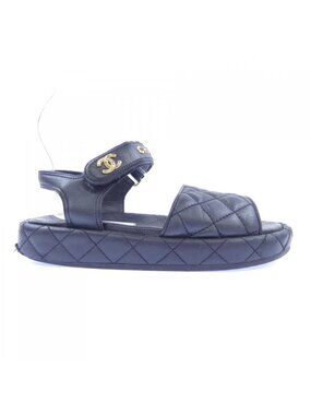 Chanel Sandals Black